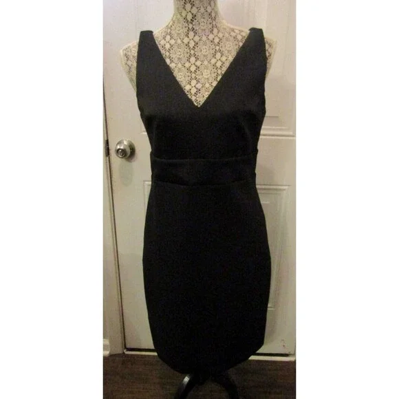Gretchen Scott Dress The Harlot Womens Black Solid Sleeveless NWT Size S